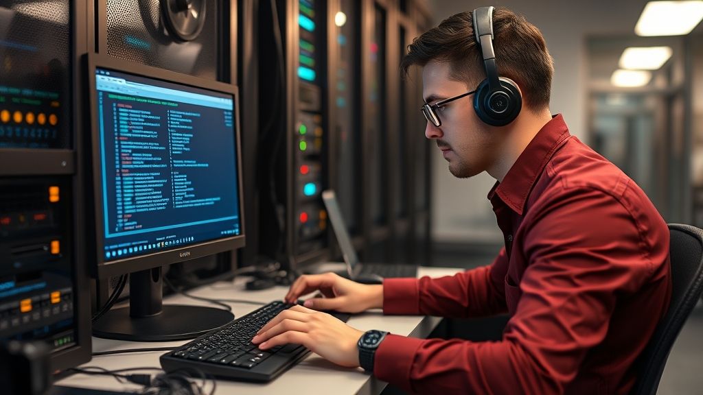 IT professional accessing a remote server through IP and port 203.160.175.158:14001.
