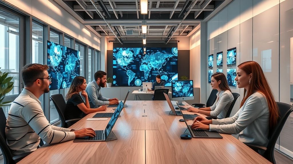 Business team preparing for 547x-LP83Fill integration in 2025.