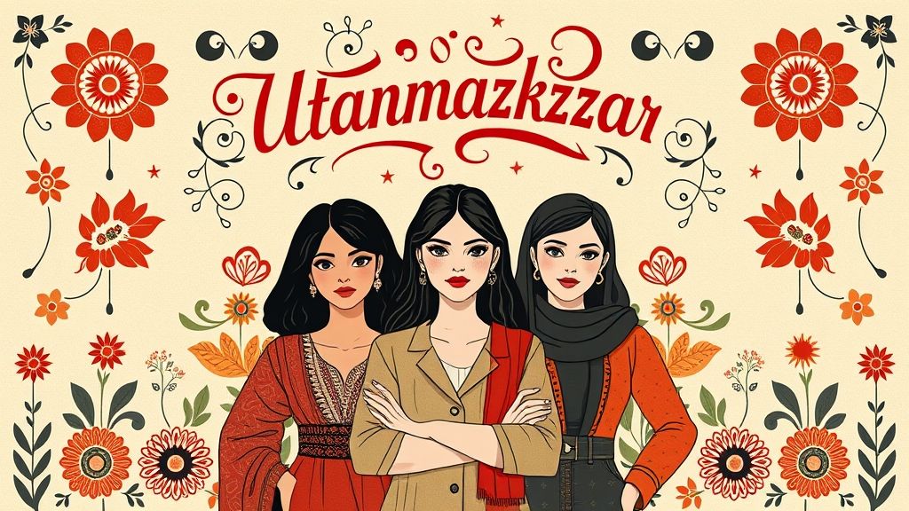 Utanmazkızkar shown as a mix of tradition and modern confidence.