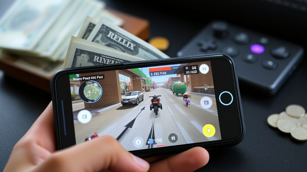 Player managing budget while playing Nasik Fatafat.