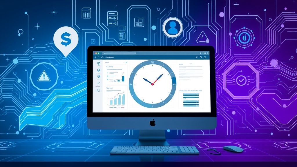 Visual of productivity boost through Timewarp Taskus tools.