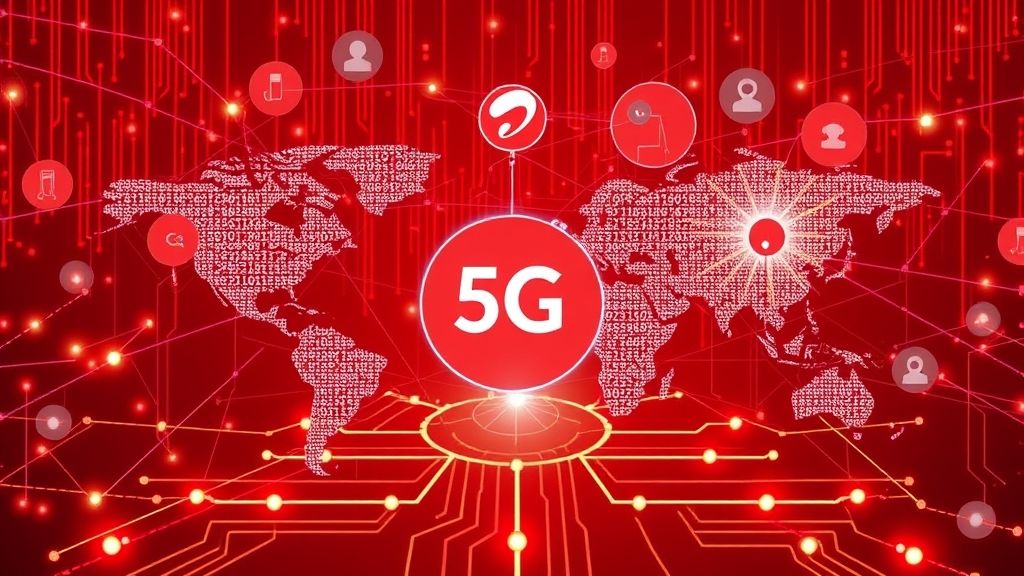 5G and AI network illustration representing Merco Airtel’s future upgrades.