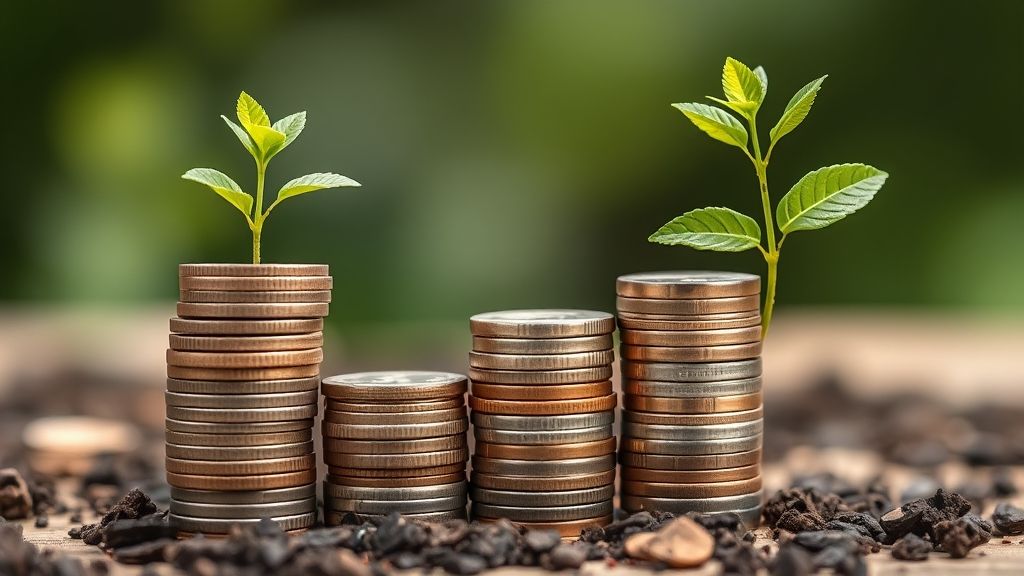 MERC LTFS investment and wealth management growth concept.